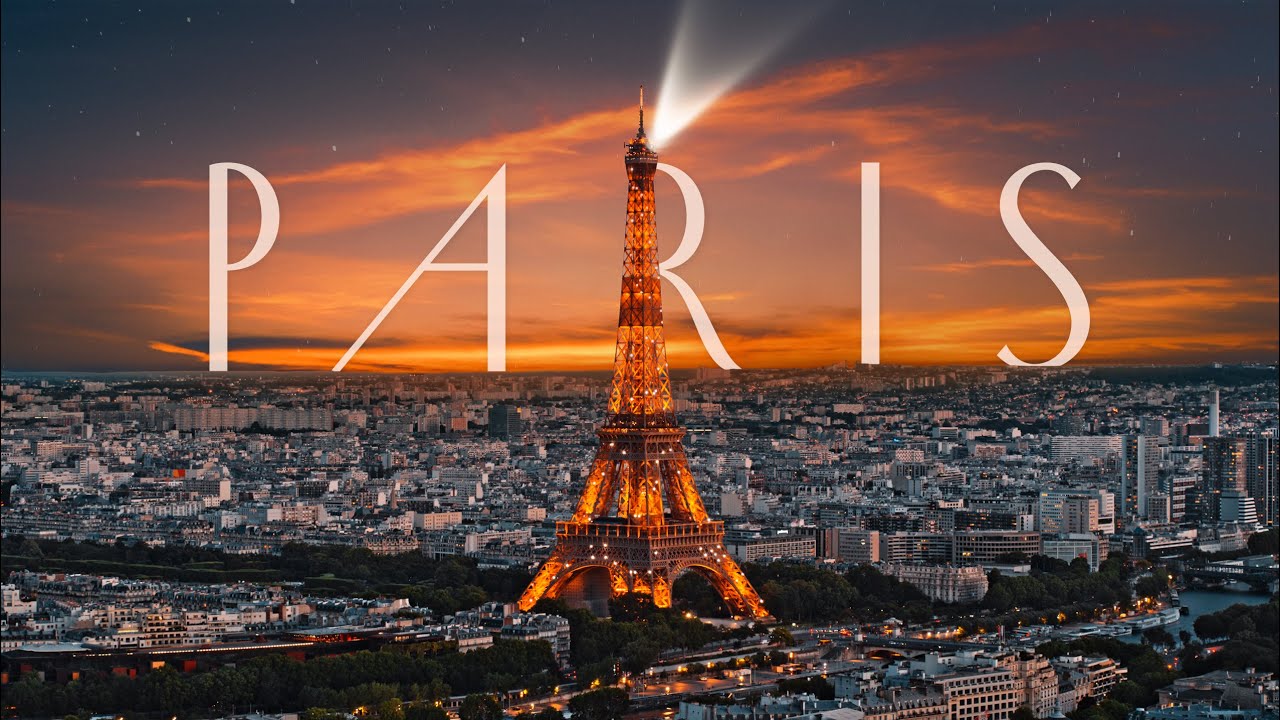 YouTube post by @TimelabPro for OpenSea. Caption reads: Paris: The last drone aerials.