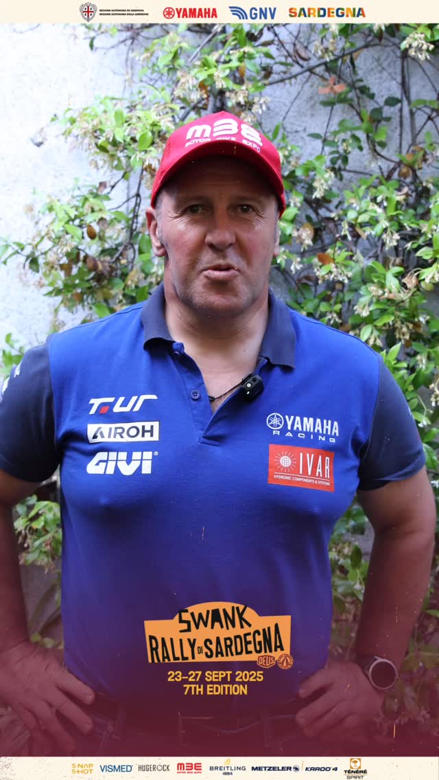 Instagram post by @adventureriding.it for Yamaha Motor. Caption reads: È 𝗹𝗮 𝘁𝘂𝗮 𝗽𝗿𝗶𝗺𝗮 𝘃𝗼𝗹𝘁𝗮 𝗮𝗹𝗹𝗼....