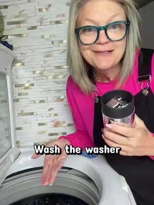 TikTok post by @not2shyla for Laundry Sauce. Caption reads: Laundry sauce washing machine cleaning tablets....