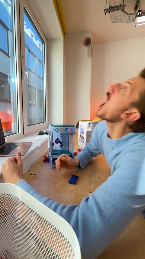 Instagram post by @tommllette for Monty Bojangles. Caption reads: One minute there’s a special delivery waiting for....