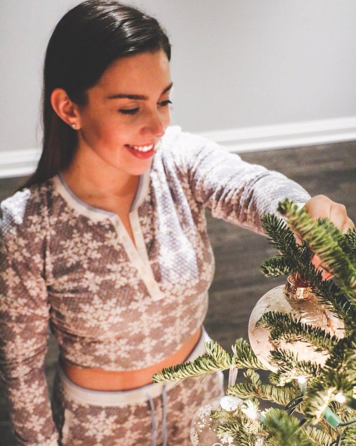 Instagram post by @champagneang for Toronto Life. Caption reads: ‘Tis the season to sparkle✨ Christmas countdown is....