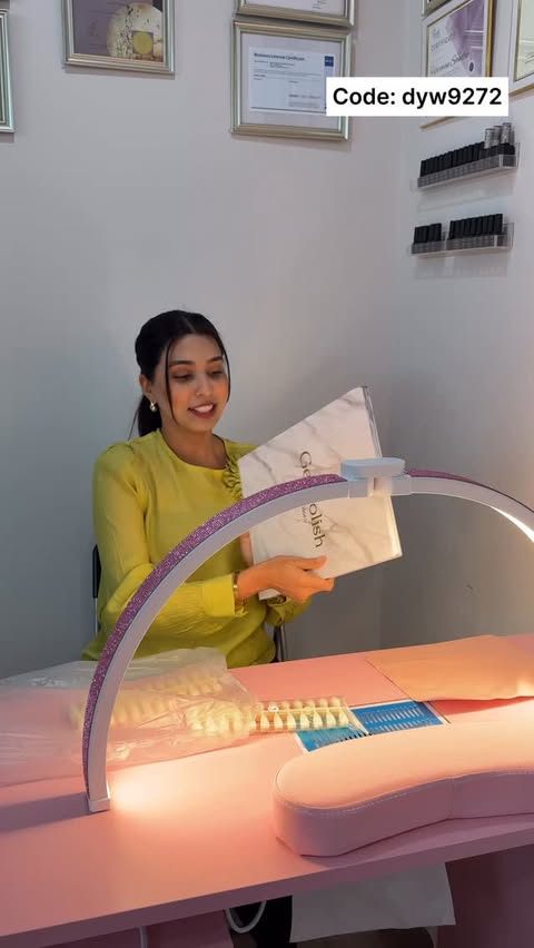 Instagram post by @harmanbeautyy for Temu. Caption reads: TEMU HAUL @temu 
CODE: DYW9272 on TEMU app [...].