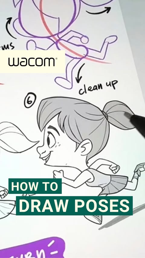 Instagram post by @mitchleeuwe for Wacom. Caption reads: [...] next Friday for the next lesson! 👀🎨 #Wacom....
