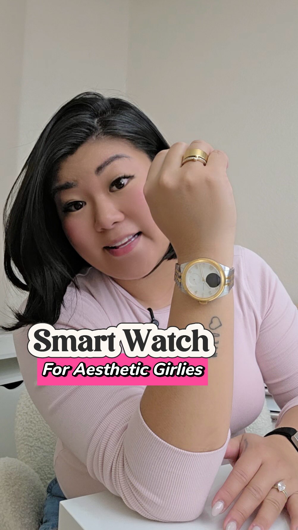 Instagram post by @jennybdoll for Withings. Caption reads: Smartwatch that is ACTUALLY CUTE and it’s Withings....