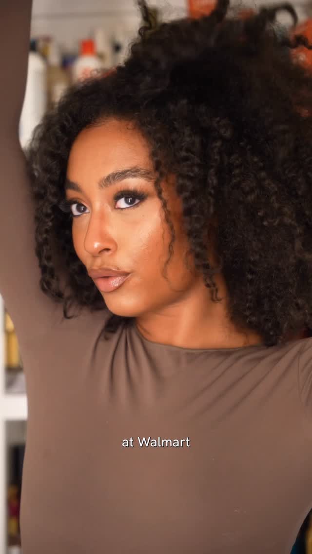 Instagram post by @cyrenelovette for Cantu Beauty. Caption reads: [...] do my signature braid out with the....