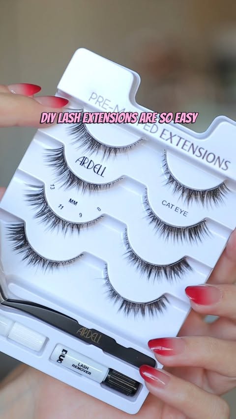 Instagram post by @staxiastyle for Ardell Beauty. Caption reads: @ardellbeauty Pre-Mapped Lash Extensions [pr]....