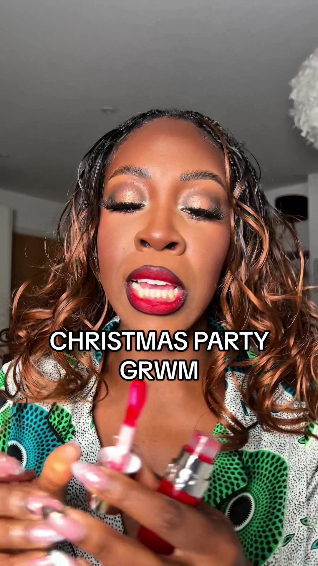 TikTok post by @sincerelyoghosa0 for Urban Decay. Caption reads: Replying to @Yas | Beauty Content Creator getting....