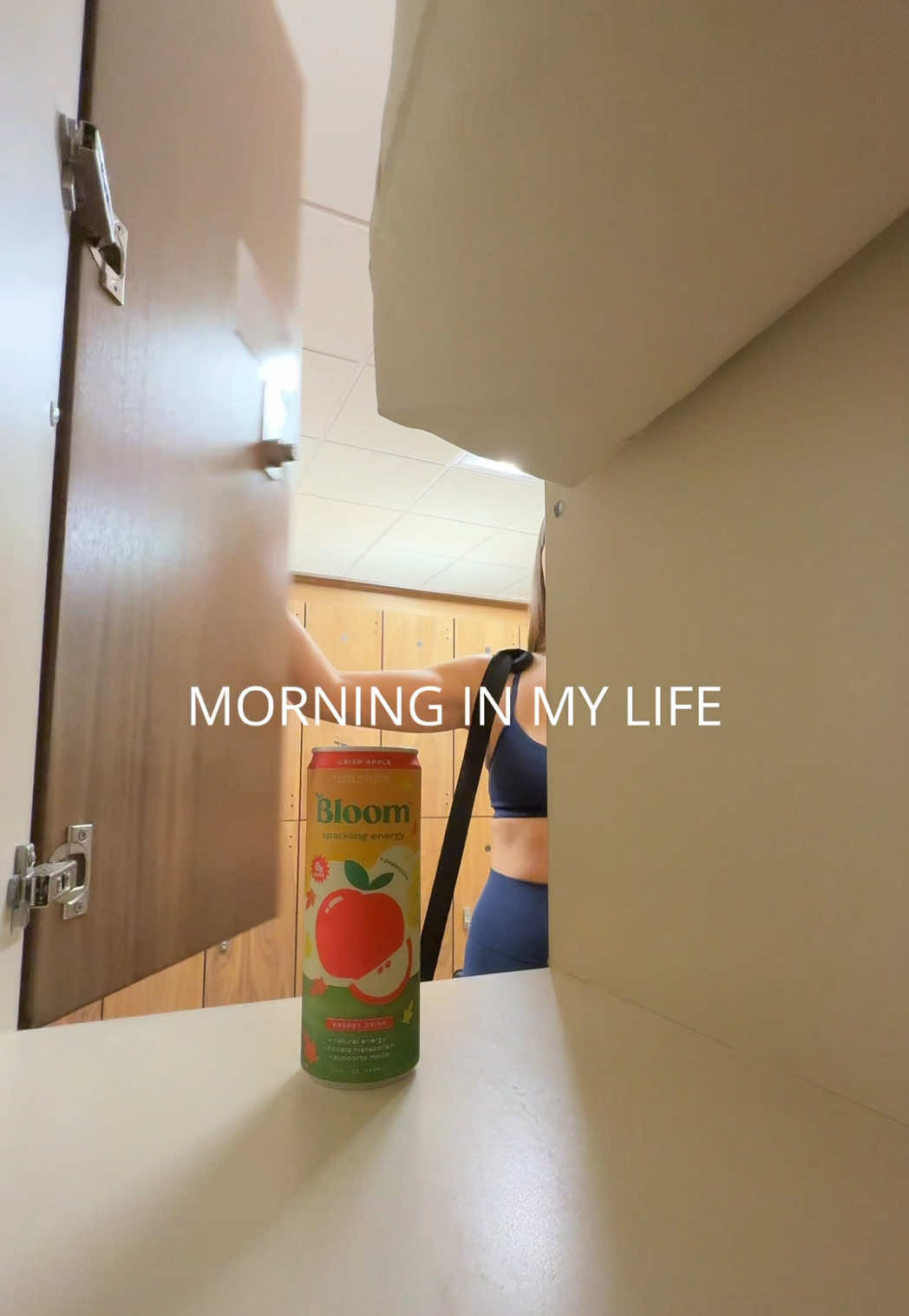 TikTok post by @_courtneykyle for Life Time. Caption reads: Wednesday Morning VLOG for yaaa ✨💛💫 hope you all....