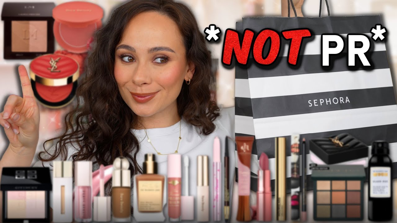 YouTube post by @MorganTurnerMakeup for bareMinerals. Caption reads: #1 BEST PRODUCT I PURCHASED IN EACH CATEGORY AT....