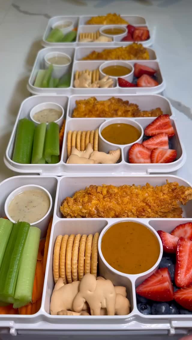 Instagram post by @drmattcooks for Blues Hog. Caption reads: Chicken Tenders for Kid’s Back-to-School Meal Prep....