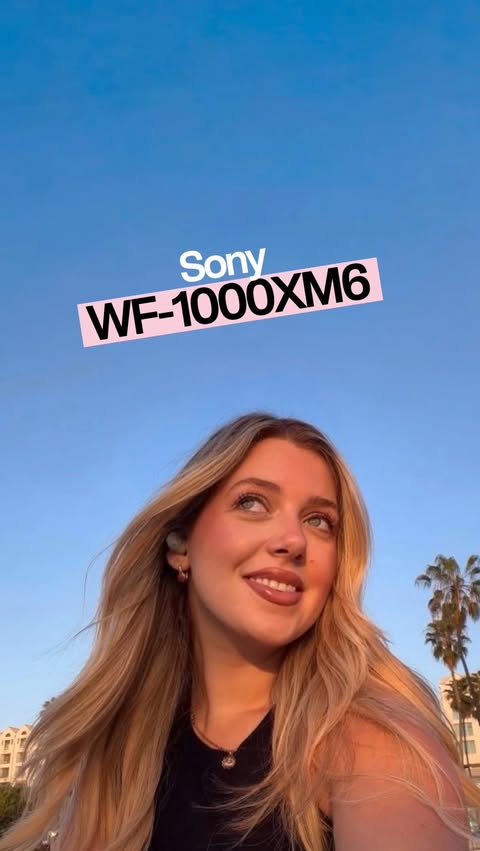 Instagram post by @enfliquecreative for Sony. Caption reads: quiet luxury… but make it tech 🤍 the new Sony....