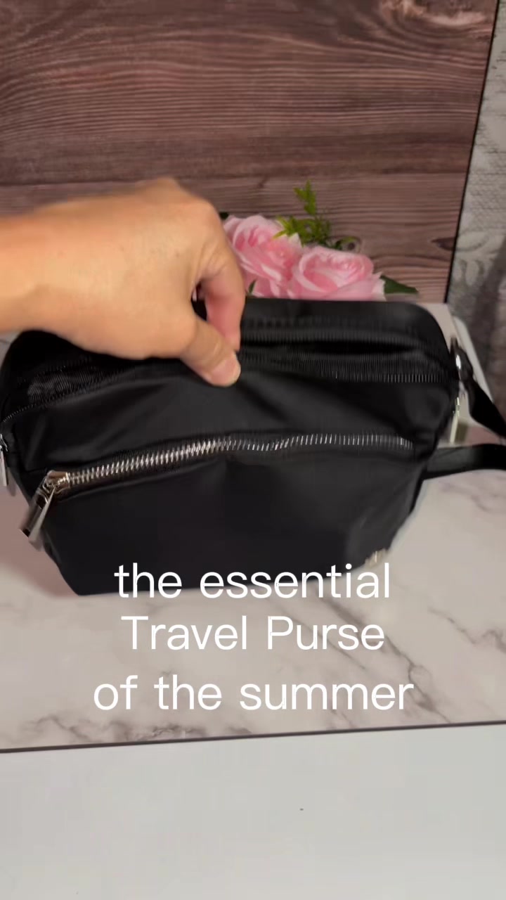 TikTok post by @yesipedroza for MEXS Bag. Caption reads: [...] bestselling travel purse is on sale! @MEXS....