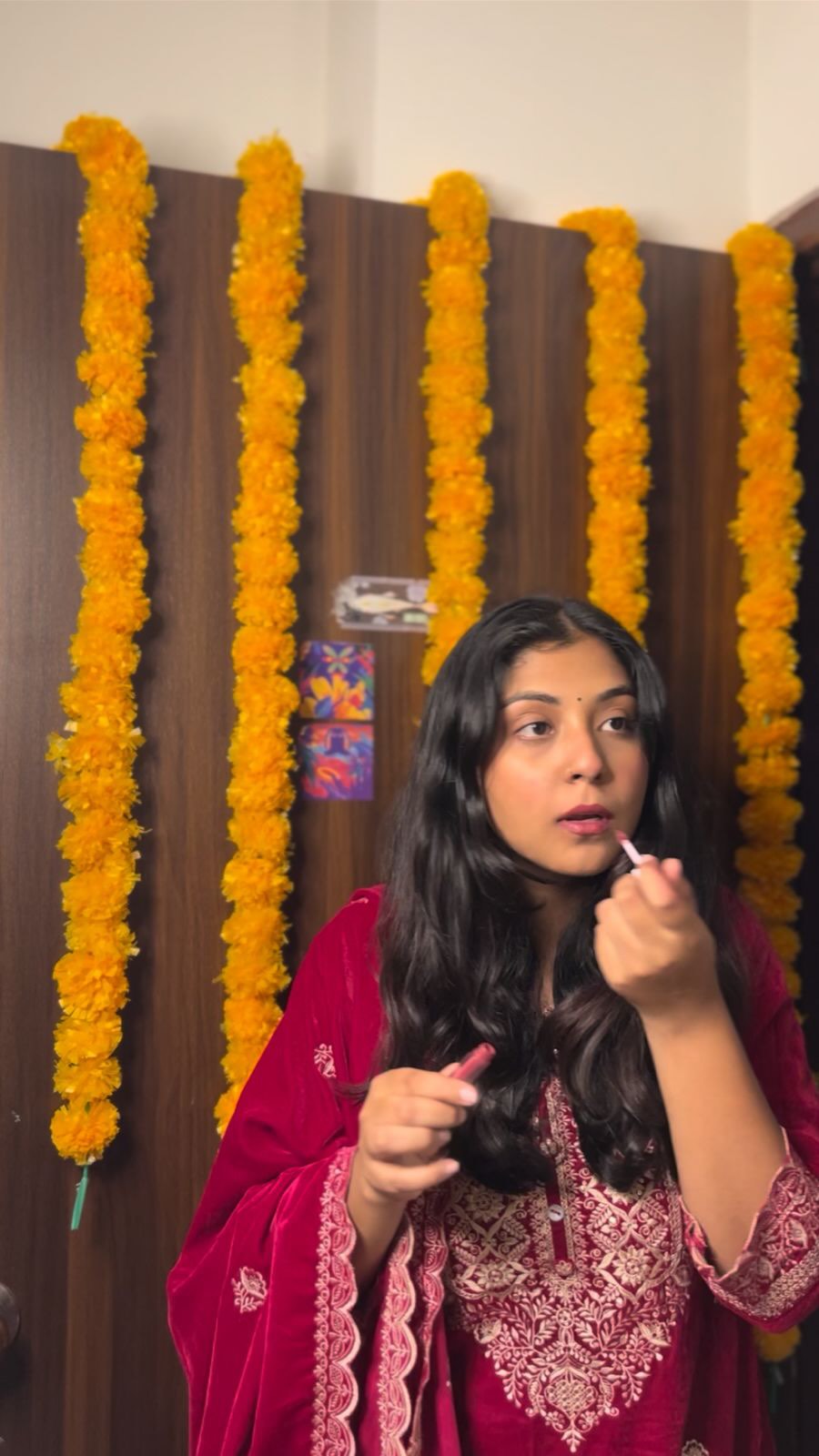 Instagram post by @ayushi__karsauliya for Just Herbs. Caption reads: The laddoos might not be perfectly round,
but my....