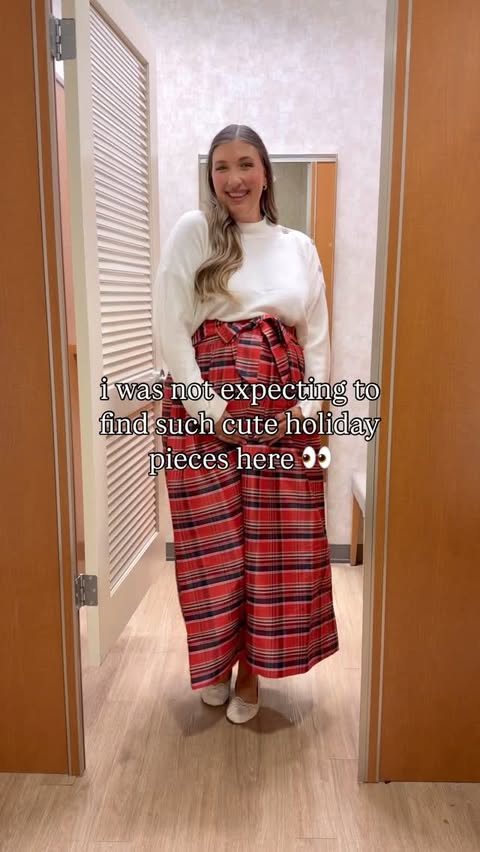 Instagram post by @megan.hawthorne for Belk. Caption reads: comment HOLIDAY for links to these cuties....