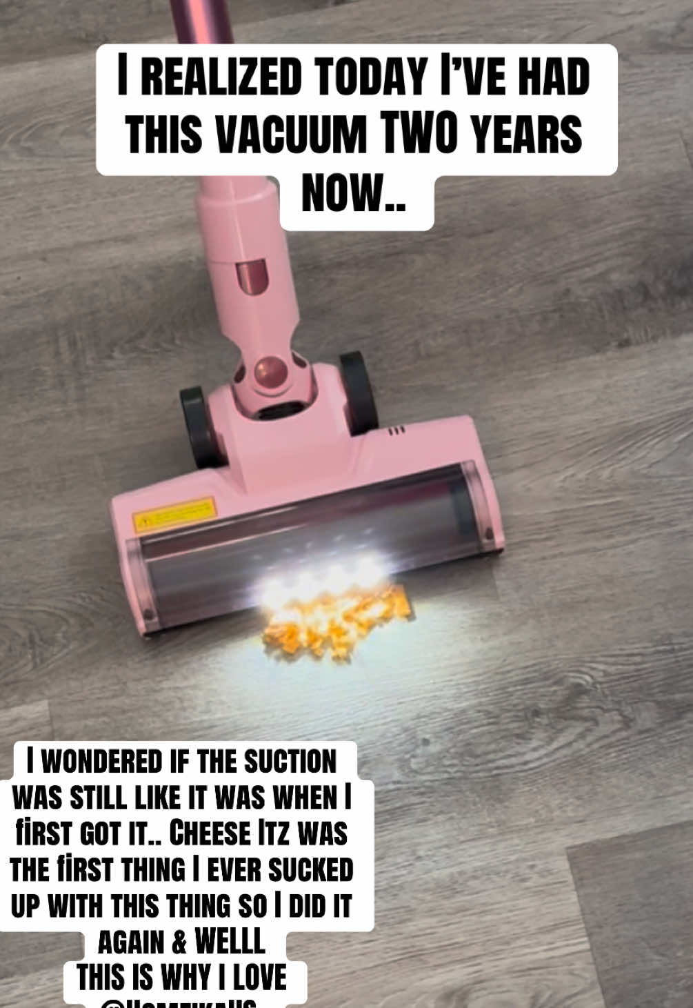 TikTok post by @your27yearoldmama for Homeika. Caption reads: @Homeika US will never let you down! [...].