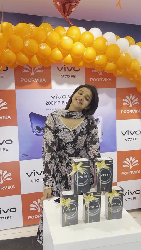 Instagram post by @abhinaya_offcl_.18 for Poorvika. Caption reads: [...] daily use. 🔥 You can grab it now at....