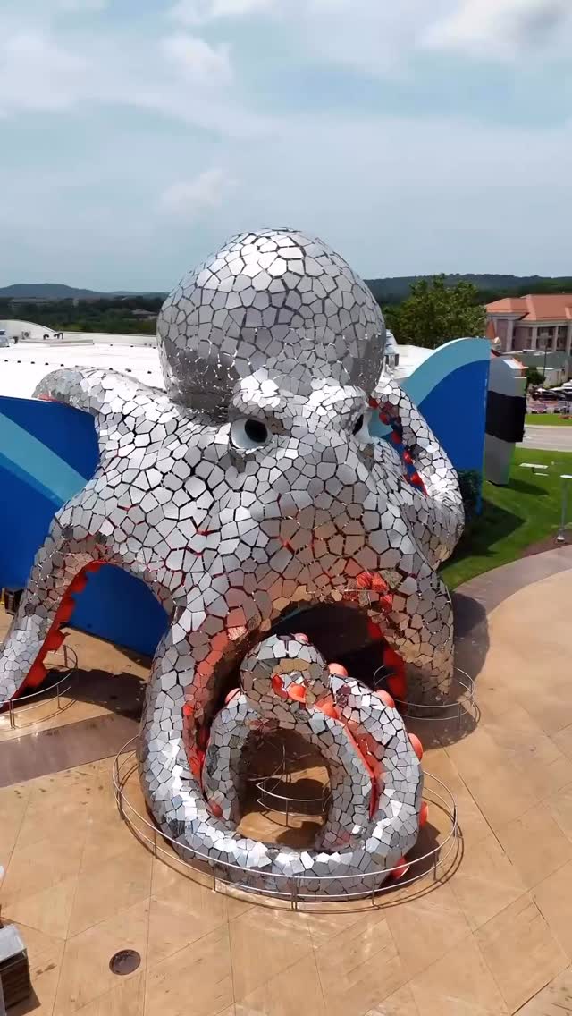 Instagram post by @thebucketlistvagabond for Tripscout. Caption reads: She’s a beauty by day… but wait ‘til she lights up....