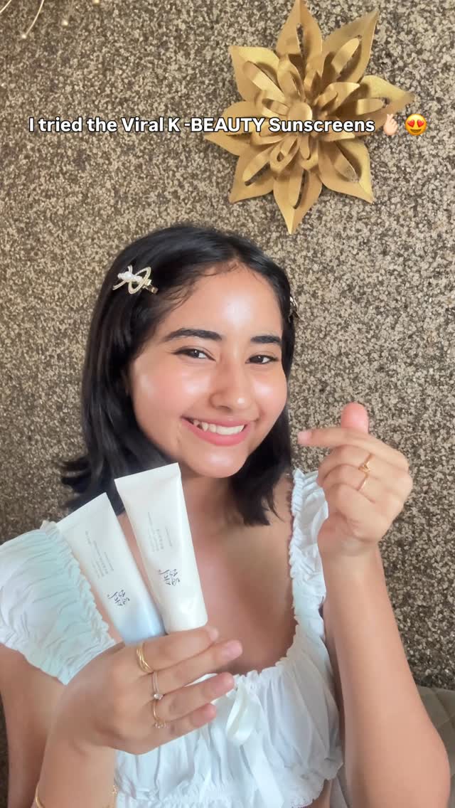 Instagram post by @iamchahattewani for Nykaa. Caption reads: Want that Korean glow but without the confusion?....