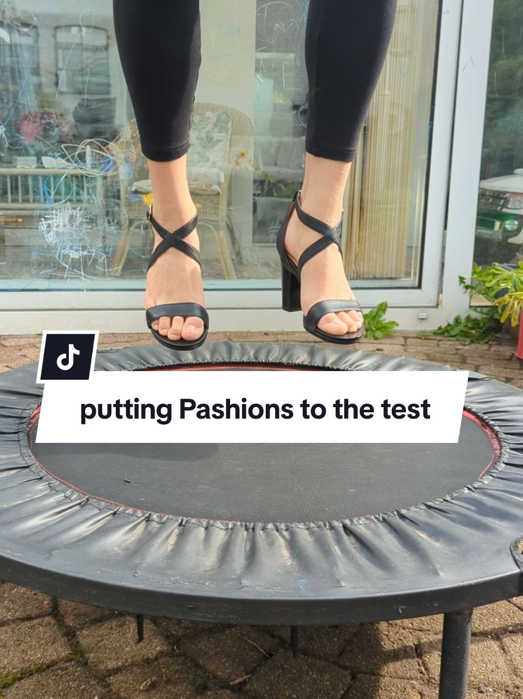TikTok post by @b3llatora for Pashion Footwear. Caption reads: [...] provided by my six year old child. @Pashion....