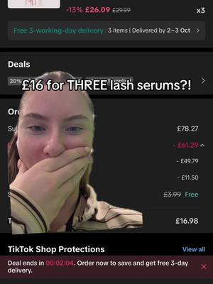 TikTok post by @laurengartland for Glow For It. Caption reads: Omg @GLOW FOR IT are u joking #tiktokmademebuyit....
