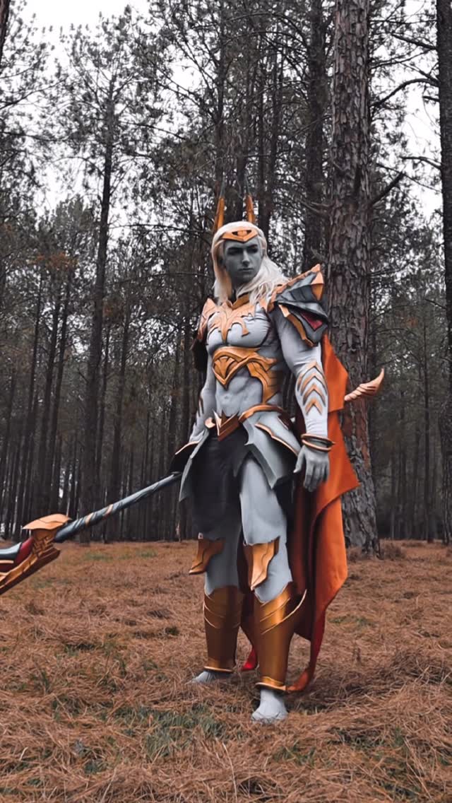 Instagram post by @har_fie for League of Legends. Caption reads: We partnered with the amazing @har_fie to summon....