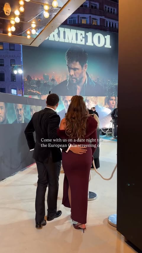 Instagram post by @mayandnate for Sony Pictures. Caption reads: [...] 13th of February!!! #Crime101 #ad....