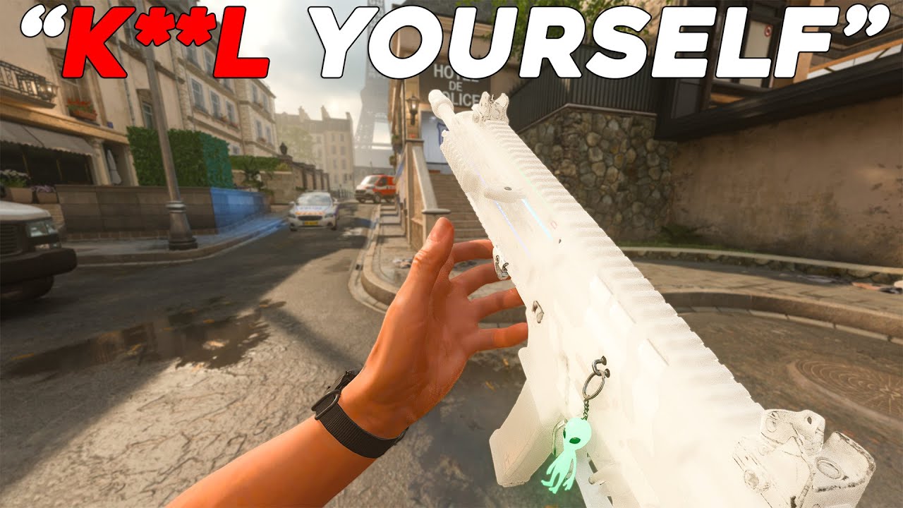 YouTube post by @Devour808 for AimControllers. Caption reads: Dude want's me to UNALIVE myself after this 5v7....