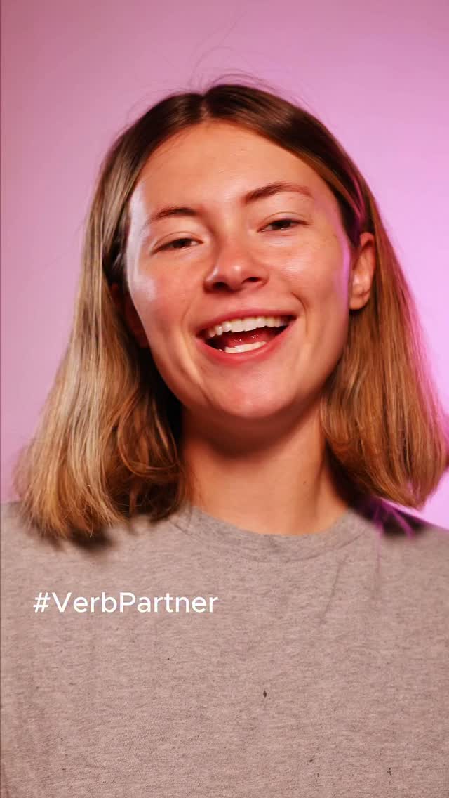 Instagram post by @makeuppbyruthie for Verb Products. Caption reads: Had so much fun turning myself into Gigi the ghost....