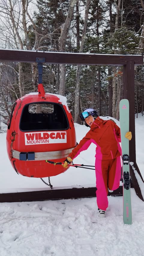 Instagram post by @grace_donner for Epic Pass. Caption reads: Checking 3 more resorts off my @epicpass list in....
