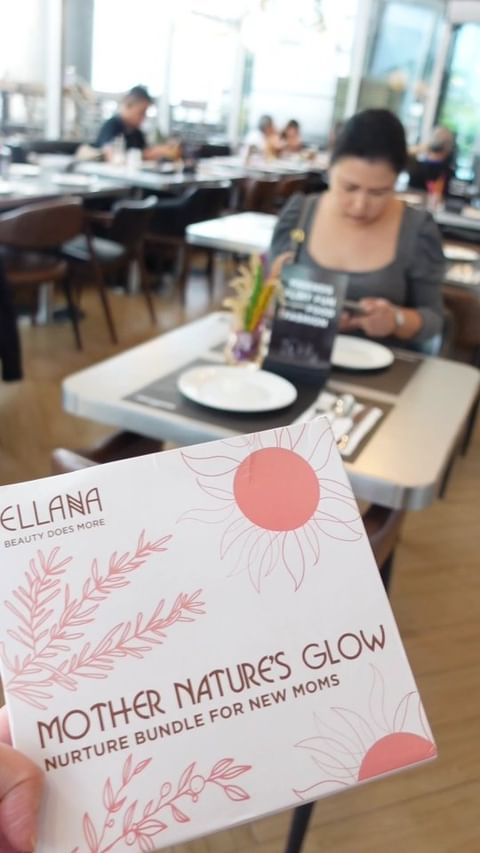 Instagram post by @mommybffs for Ellana Cosmetics Official. Caption reads: Surprised my mommy bff @leias_mom today with this....