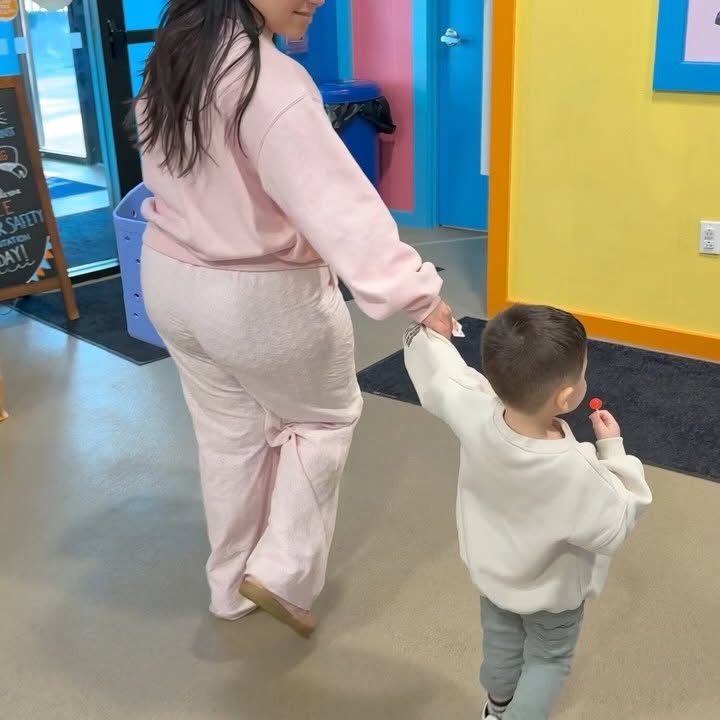 Instagram post by @demidiamandis for Goldfish Swim School. Caption reads: I’ve partnered with Goldfish Swim School to share....