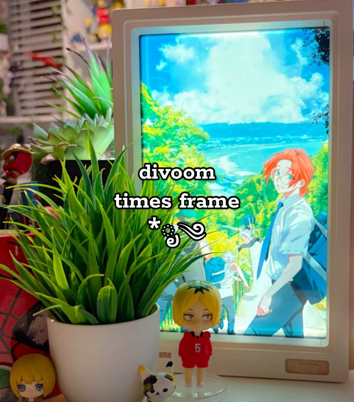 TikTok post by @edgeify for Divoom. Caption reads: 100% one of my fav things i own now !! @Divoom....