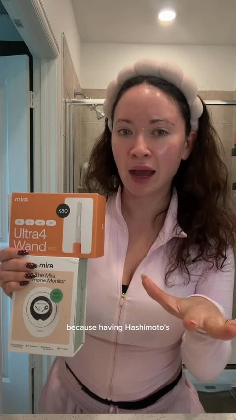Instagram post by @ninablifestyle for Mira Fertility. Caption reads: #mirapartner #ad As someone with Hashimoto’s,....