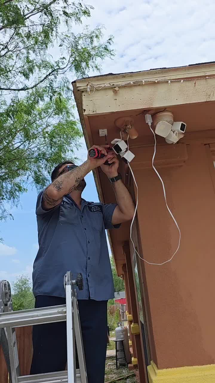 TikTok post by @ljhasbunjr for Wyze. Caption reads: [...] #flashsale #bestseller #securitycamera @Wyze.