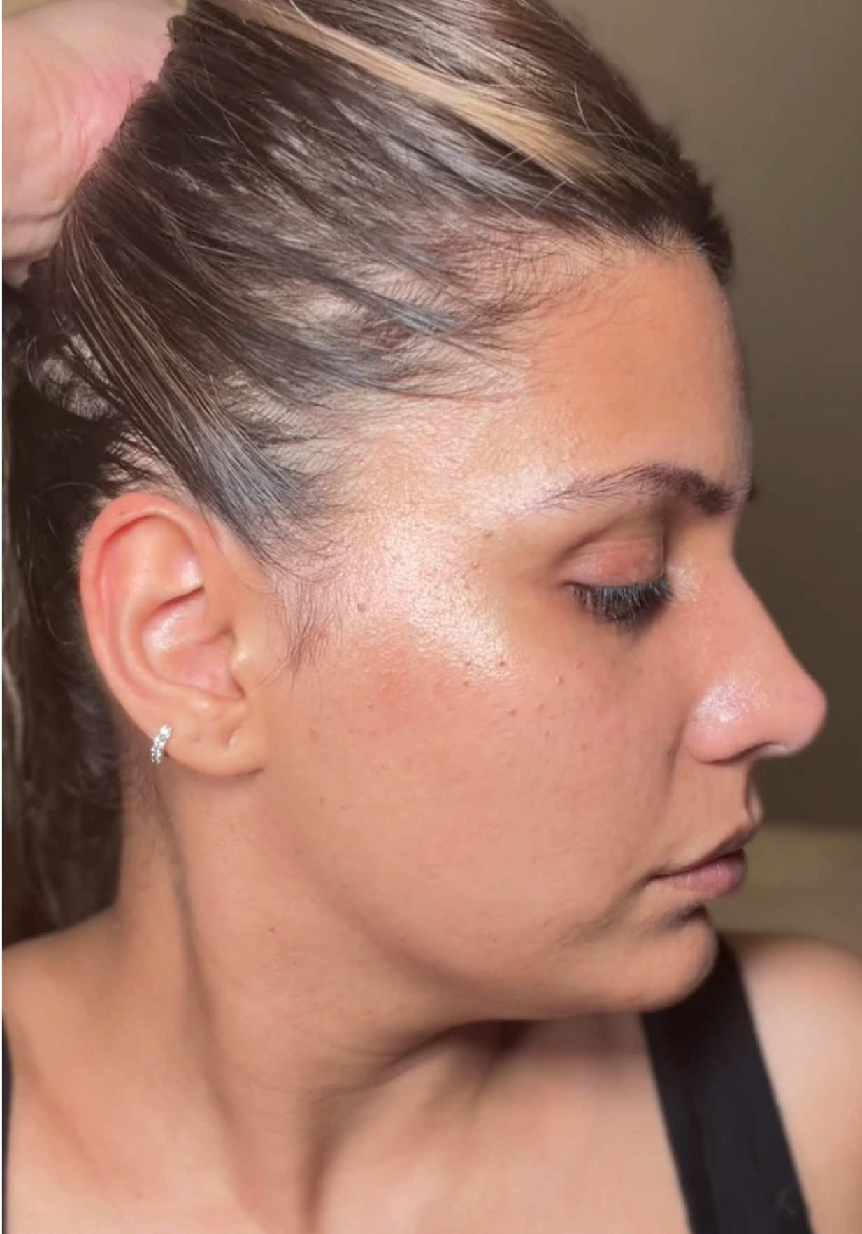 TikTok post by @riridaybyday for Elm Biosciences. Caption reads: [...] skin a little better every year 🤍✨ @Elm....