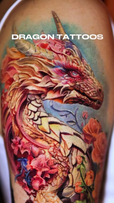 Instagram post by @rember_tattoos for Eternal Ink. Caption reads: [...] with @yanox.art Sponsors: @fkirons....