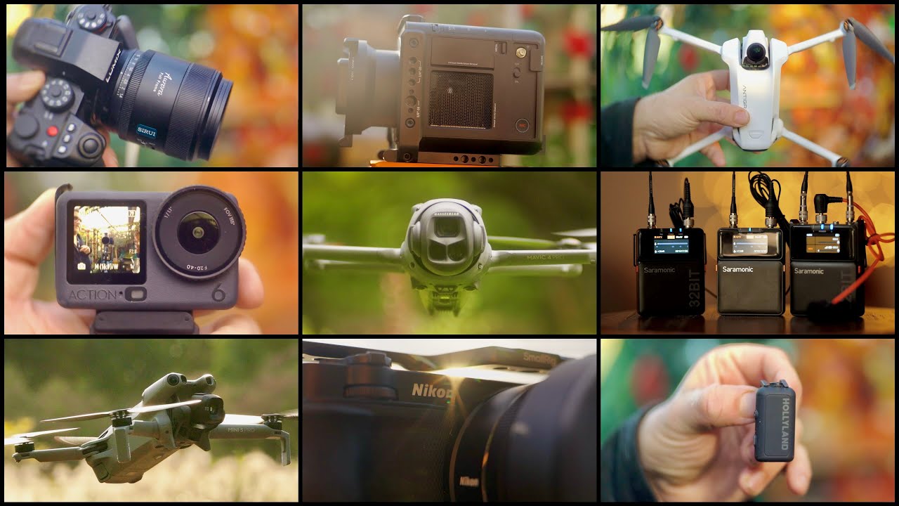 YouTube post by @philipbloom for B&H Photo Video. Caption reads: The Best* Camera Gear of The Year!.