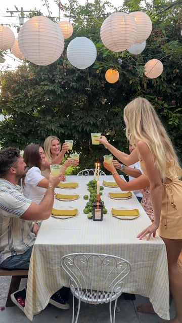 Instagram post by @amelia.edmondson for Cointreau. Caption reads: soaking up every last bit of summer the....