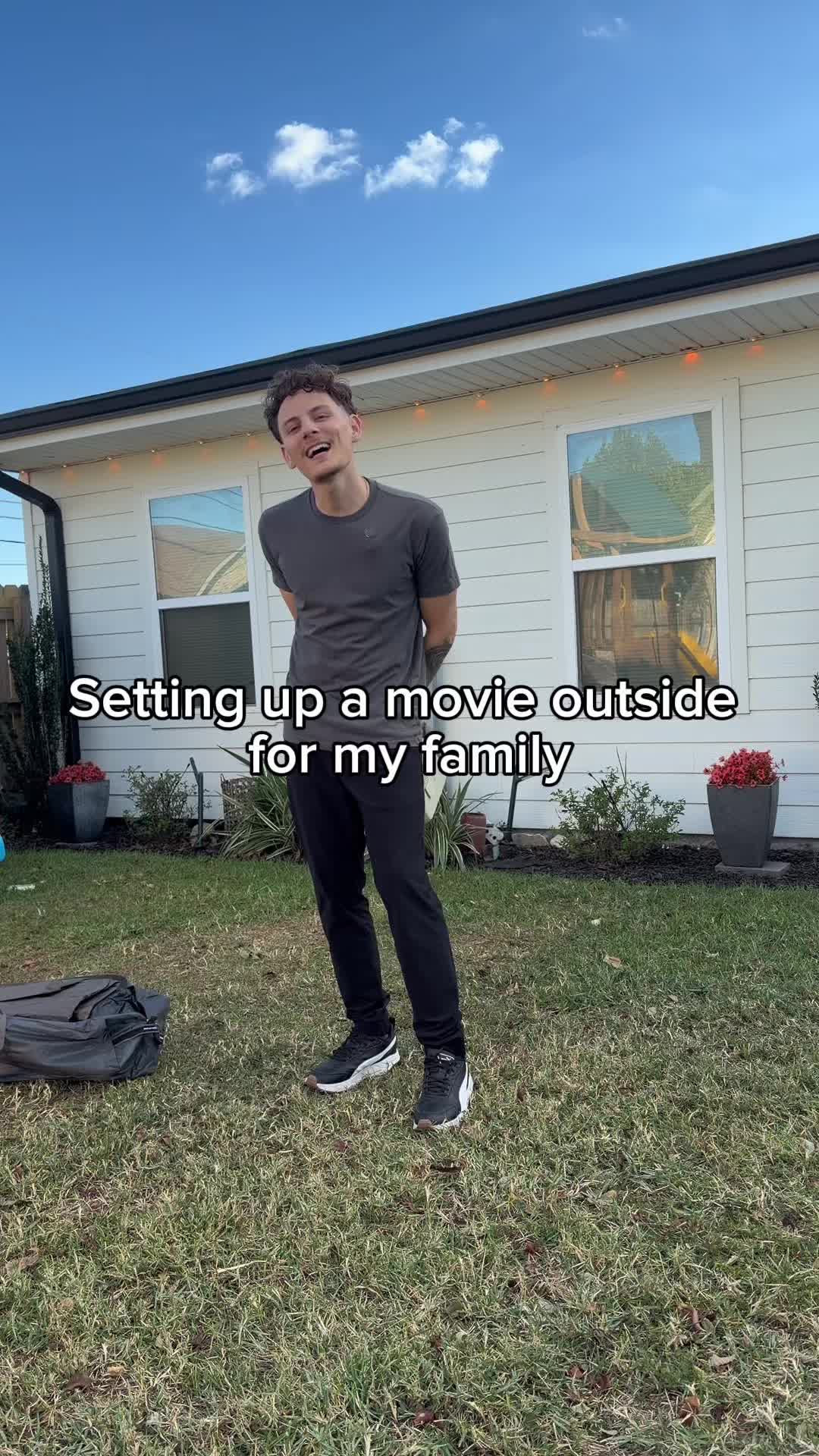 TikTok post by @creator___ for BLUETTI. Caption reads: Now Xalïa wants to stay in her little “club house”....