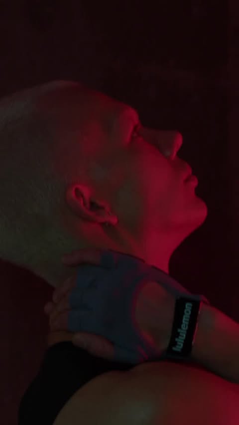 Instagram post by @maxuhrmacher for lululemon. Caption reads: [...] resistance. The becoming.
Moving with....