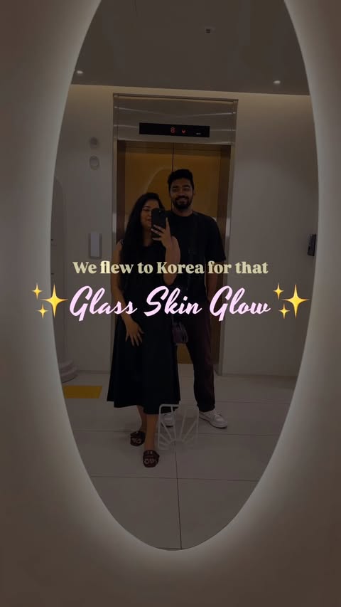 Instagram post by @glorhea_joseph for Orta Clinic. Caption reads: [...] the Glass skin glow and landed at Orta....