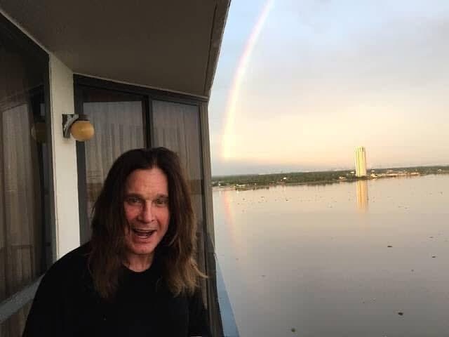 Instagram post by @ozzyosbourne for NASA. Caption reads: November 3, 2015
at @NASA Houston.