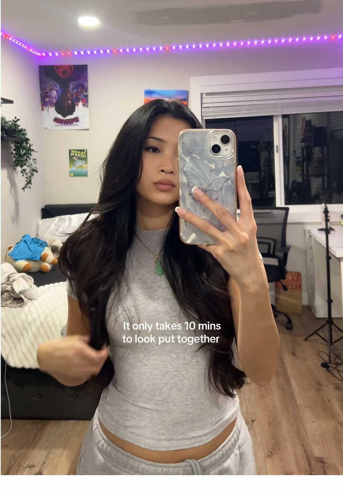 TikTok post by @ssarahnade_ for Bio Ionic. Caption reads: will always be loyal to @Bio Ionic #bioionic....