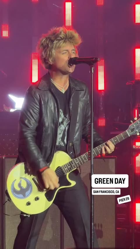 Instagram post by @jrstonelive for FanDuel. Caption reads: [...] to the song American Idiot at the “FanDuel....