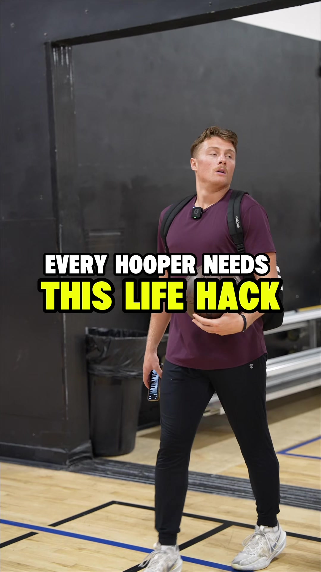 TikTok post by @ianwhietala for Neuro. Caption reads: We all know the feeling of walking into the gym....