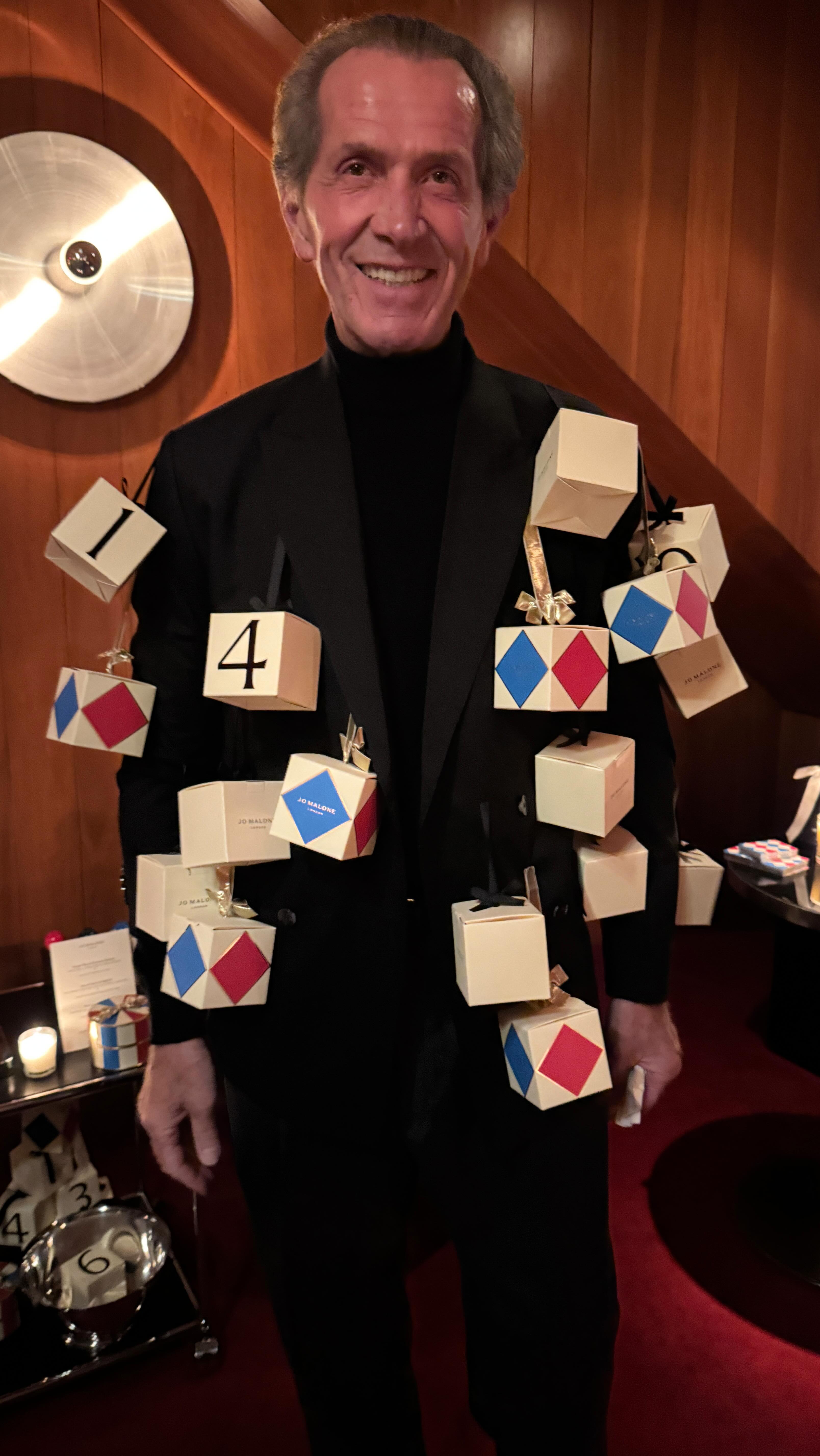 Instagram post by @azevedormn for Jo Malone London. Caption reads: My first event in NYC 🫢 I love you....