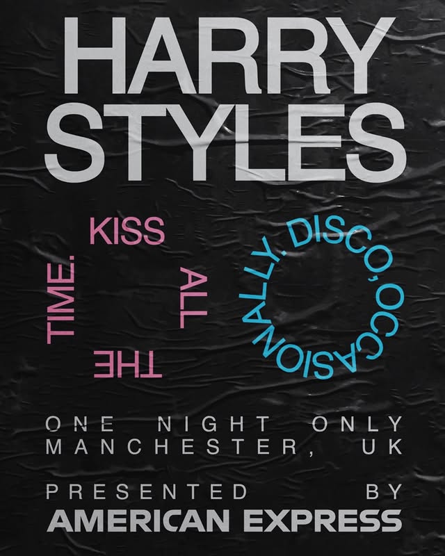 Instagram post by @hshq for American Express. Caption reads: [...] Co-op Live. March 6th. Presented by American....