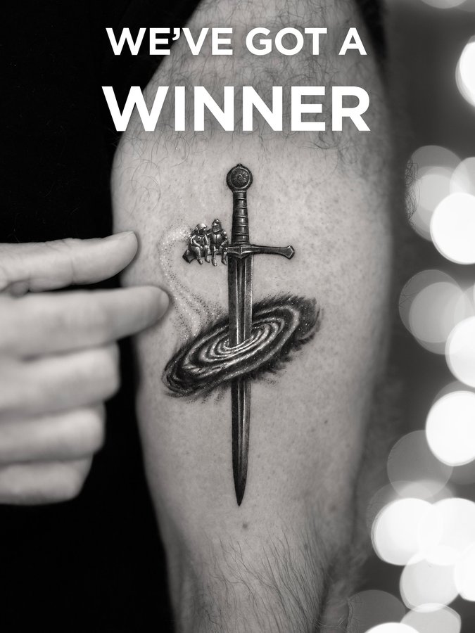 Instagram post by @alessandro_capozzi for Fkirons. Caption reads: We’ve selected the winner of the contest, her name....