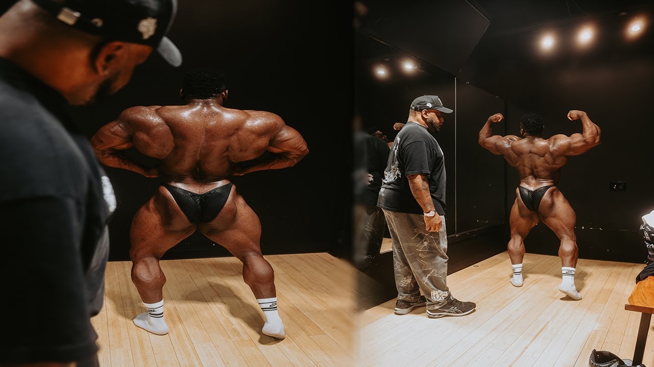 YouTube post by @Blessing_awodibu for TuffWraps. Caption reads: [...] SPONSORS: MUSCLETECH CODE - BOOGIEMAN....