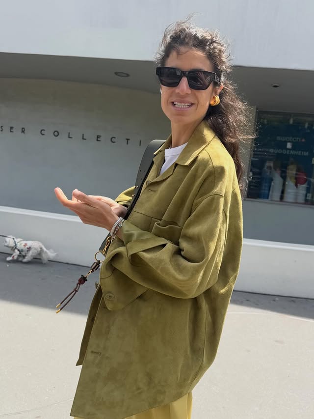 Instagram post by @leandramcohen for AMI Paris. Caption reads: [...] this post is really here to highlight....